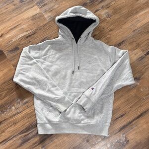 Champion Light Gray Pullover Hoodie